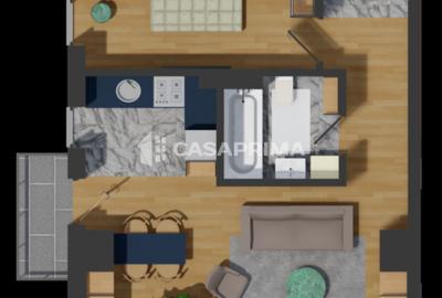 Apartament cu 1 camera in zona Pacurari, Bloc NOU, 45 MP, decomandat, FINALIZAT! - 8