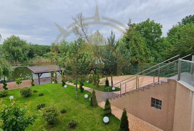 DOM00441 - Vila de lux la lac cu ponton si barca Snagov - 5