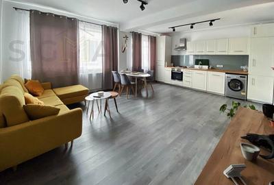 Apartament cu 2 camere semidecomandat, mobilat în Borhanci