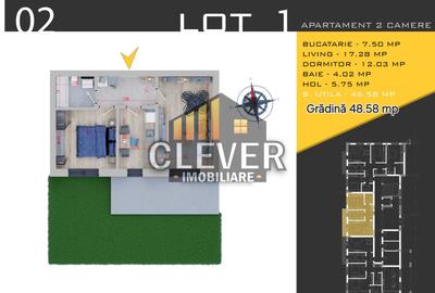 Apartament cu 2 camere decomandat în Theodor Pallady