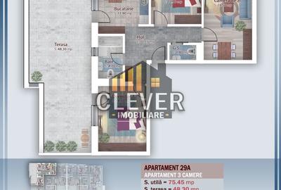 Apartament cu 3 camere decomandat în Theodor Pallady