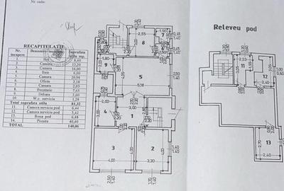 Gara de Nord - Plevnei 3 camere decomandat parter 81 mp + pivnita + pod - 17
