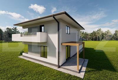 Casa individuala cu garaj, teren 500 mp, la intrare in chinteni - 4