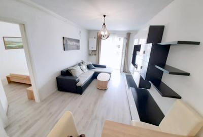 Apartament cu 2 camere semidecomandat, mobilat în Bună Ziua
