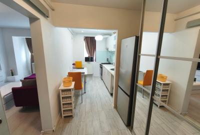 Apartament cu 2 camere semidecomandat, mobilat în Torontalului