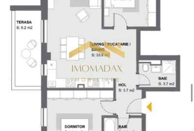 -Apartament-3 camere -2 bai- - 16