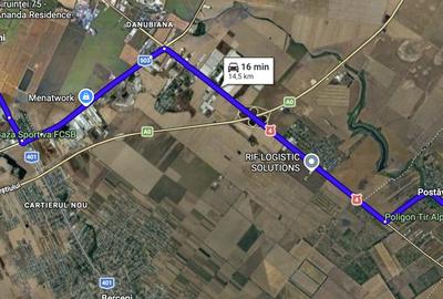 Teren intravilan 1196 mp | Frumușani | 11 km de București | Ideal casă - 1