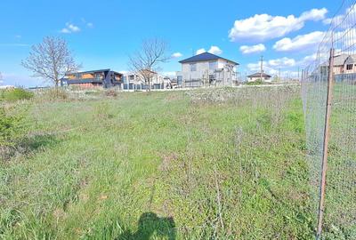 Mogosoaia, teren 792 mp, vedere la lac, utilitati, statie STB la 750m - 1