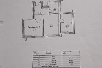 Mamaia Nord(Leon Beach)- 2 camere decomandate mobilat-utilat-98.000euro - 21