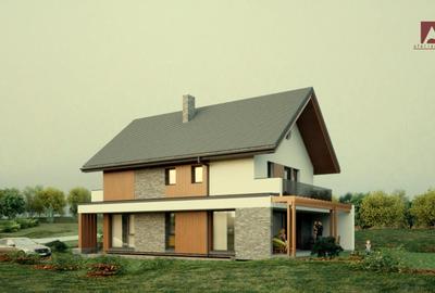 Proiect nou ! Casa individuala de vanzare, 140 mp, 500 teren, zona Profi - 2