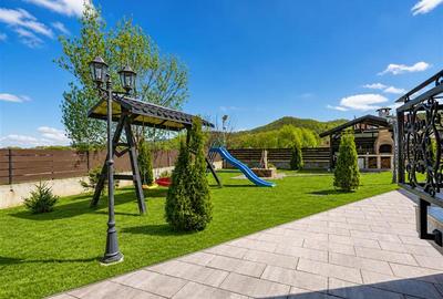 LUX Vila cu parc privat 1.250mp, spa, barbeque, privelisti pretioase, Rasnov - 15