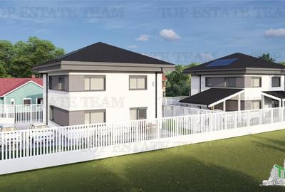 Vila de lux, independenta energetic, 255mp, 650mp teren, langa Padurea Snagov, j - 9