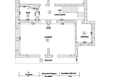 Casa zona Porolissum 616 ari teren Pret 257.000eur - 5