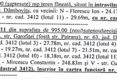 Teren Pucioasa cu proiect casa - 1
