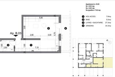 COMISION 0% I Apartament 1 cameră cu grădină proprie. - 9