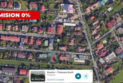 Comision 0% - Braytim - Teren intravilan - Su: 521mp - pt casa individuala - 1