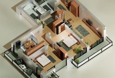 Tomis Nord/Carrefour - Vanzare apartament cu 3 camere, bloc nou. - 1