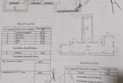 3 camere- Popas Pacurari - 70 mp - etaj 1 - 133000 euro - 5