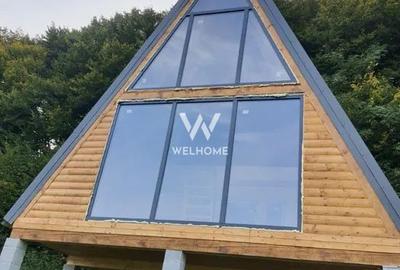 Teren cu cabane A-Frame și priveliște către Munții Făgăraș - 4