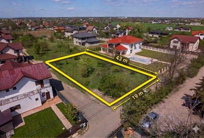 SNAGOV - CIOFLICENI TEREN CONSTRUCTII 830 MP, LOT DE COLȚ! - 1