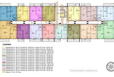 Apartament 2 camere ,etaj 1 , Mărgeanului proiect nou,comision 0 % - 11