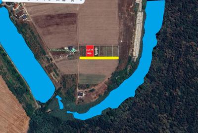 GANEASA, langa lac, padure si vile, 1075 mp. teren construibil - 1