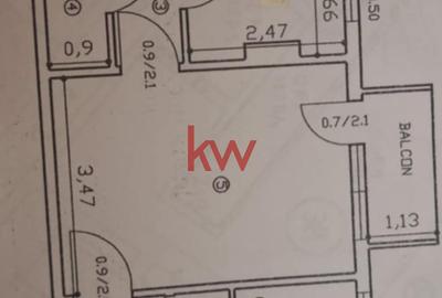Apartament cu 2 camere semidecomandate in Pod de Piatra, et.1 - 6