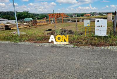 Teren 600 mp, proiect casă 4 camere + autorizație și utilități, Ciugud - 1