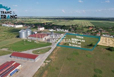 Teren intravilan pretabil parc fotovoltaic, de 2 ha în Semlac(ID: 22376) - 2