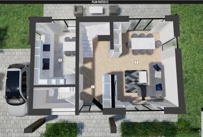 Casă individuală pasivă nZEB de vânzare în Florești, ansamblu exclusivisT - 8