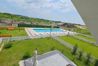 VILE P+M, 5 camere+Teren 300 mp.zona Otopeni, COMPLEX CU PISCINA-COMISION 0% - 28
