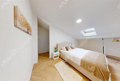 Penthouse 5 camere 3 bai parcare mobilat complet Turnisor Sibiu - 6