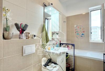 Apartament cu 2 camere mobilat etajul 1 in Giroc langa Penny la asfalt - 7