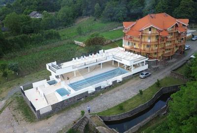 DE VANZARE Pensiune cu piscina, pastravarie, zona spa locatie de vis - 4