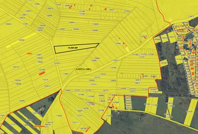 Teren extravilan 10.000 mp situat pe UAT Sibiu / zona Dealul Daii - 1