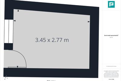 Casă la curte, 65 mp utili, 2 camere, curte mare - 12