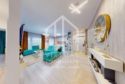 Apartament cu 3 camere, 71mp utili+balcon 12mp, loc de parcare - 8