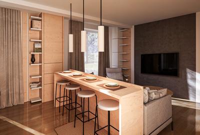 Garsonieră decomandată în Est