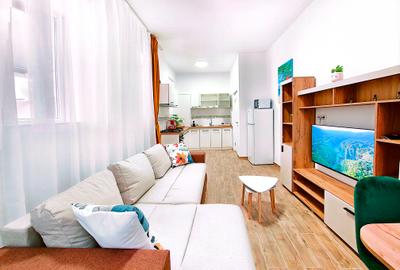 Unirii / George Georgescu - 2 camere open space – prima închiriere - 650 EUR - 1