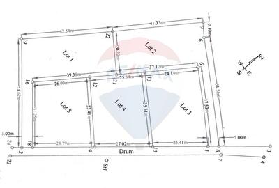 Teren Bran - Sohodol intrare 2700-4800mp - 18