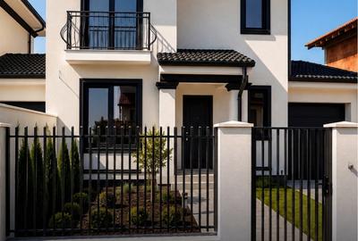 Duplex modern în Dumbrăvița despărțit prin garaj - 5 camere + garaj - 3