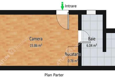 Casa ultracentrala compusa din 2 garsoniere zona Teatru Gong din Sibiu - 8