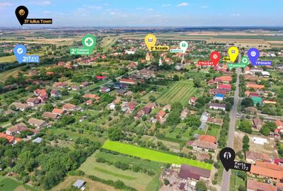 Intravilan | 1090mp-Toate Utilitatile | Aproape de Primarie-Comision 0 - 3