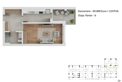 Garsoniere PLATINUM RESIDENCE Faza 3 - 2026 - Grand Arena - Comision 0 ! - 2