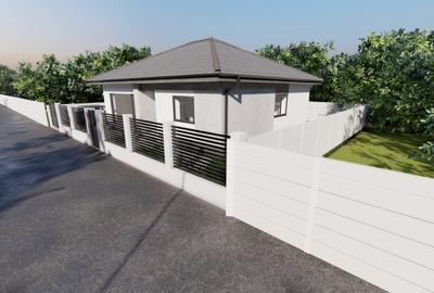 CASĂ NOUĂ INDIVIDUALĂ – 3 DORMITOARE – TEREN 335 MP – LA CHEIE – 130.000€ - 5