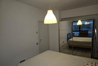 Apartament cu 2 camere semidecomandat, mobilat în Băneasa