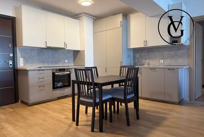 Apartament cu 2 camere decomandat, mobilat în Barbu Văcărescu
