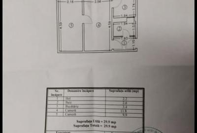 Apartament cu 2 camere semidecomandat în Tomis Nord