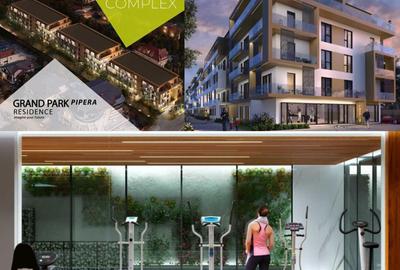 Apartament de 2 camere, 55 mp, parcare, spa și piscină, Grand Park Pipera - 8