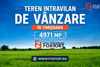 Teren intravilan 4971 mp, pretabil constructii, de vanzare in zona Lipovei. - 1